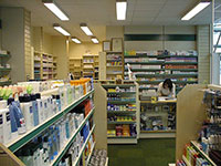 Retail Pharmacy Shelving & Gondolas